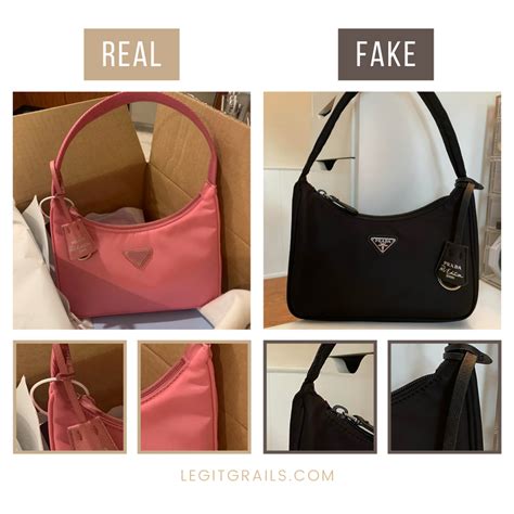 How to tell a fake or genuine Prada bag .